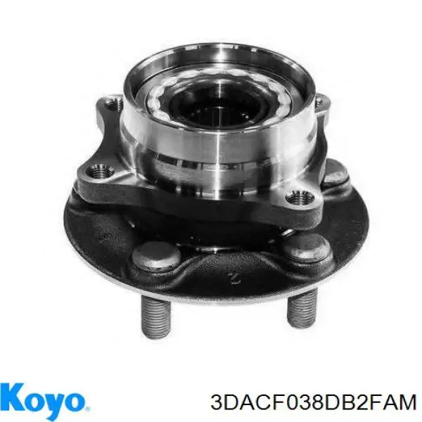 3DACF038DB2FAM Koyo Маточина (передня)