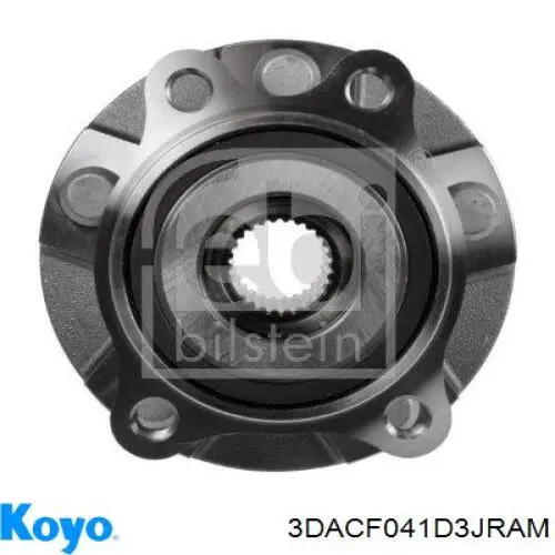 Передня маточина 3DACF041D3JRAM Koyo