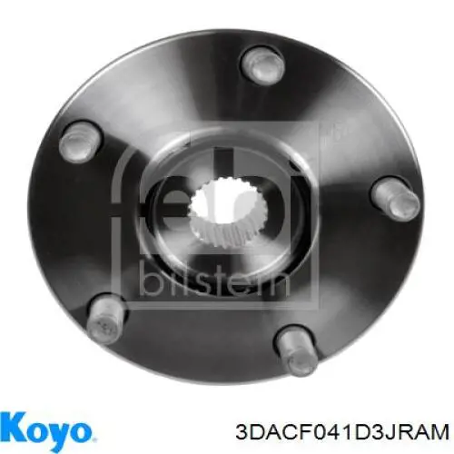 Маточина колеса передня Koyo 3DACF041D3JRAM ціна, від 100.64 USD