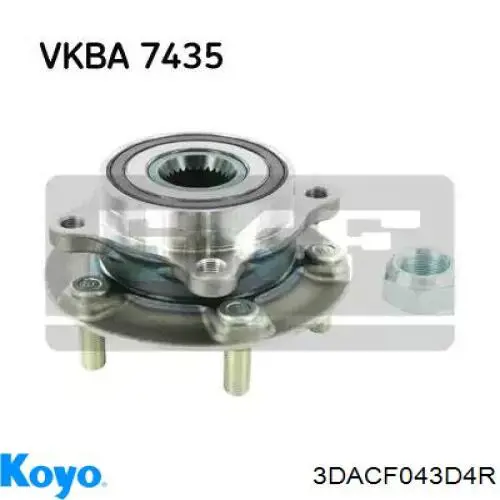 Передня маточина 3DACF043D4R Koyo
