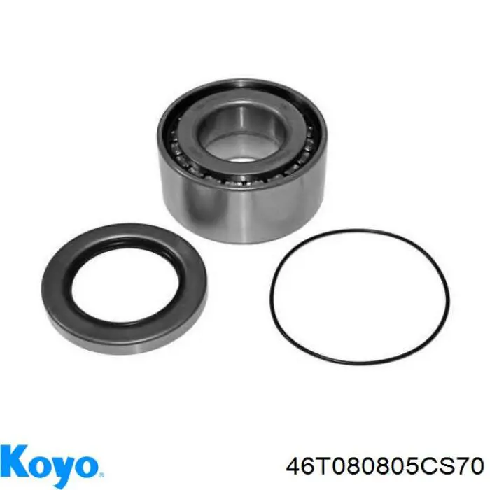 Підшипник маточини задньої Koyo 46T080805CS70 ціна, від 28.25 USD