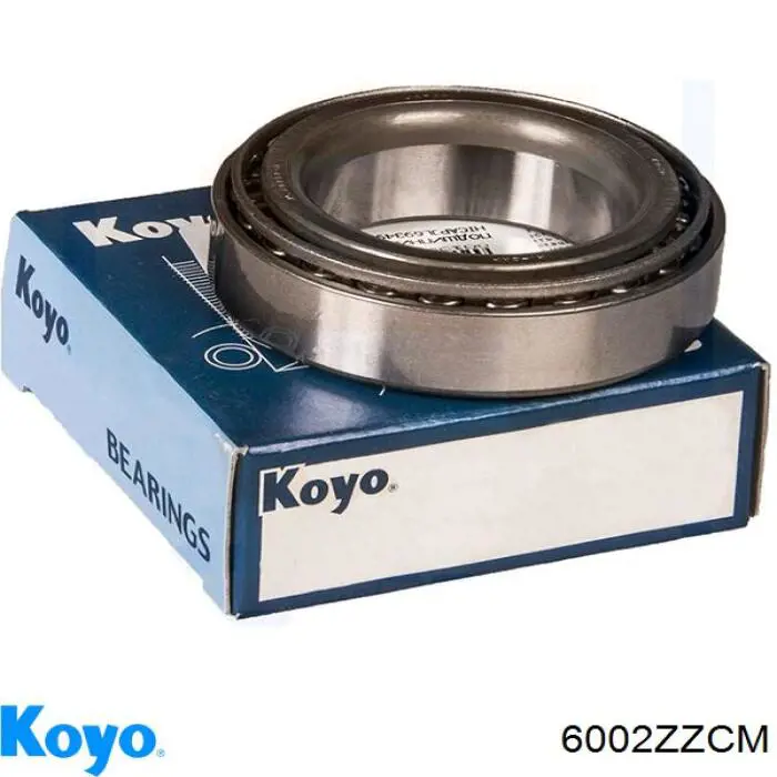 6002ZZCM Koyo Опорний підшипник первинного валу КПП (центрирующий підшипник маховика)