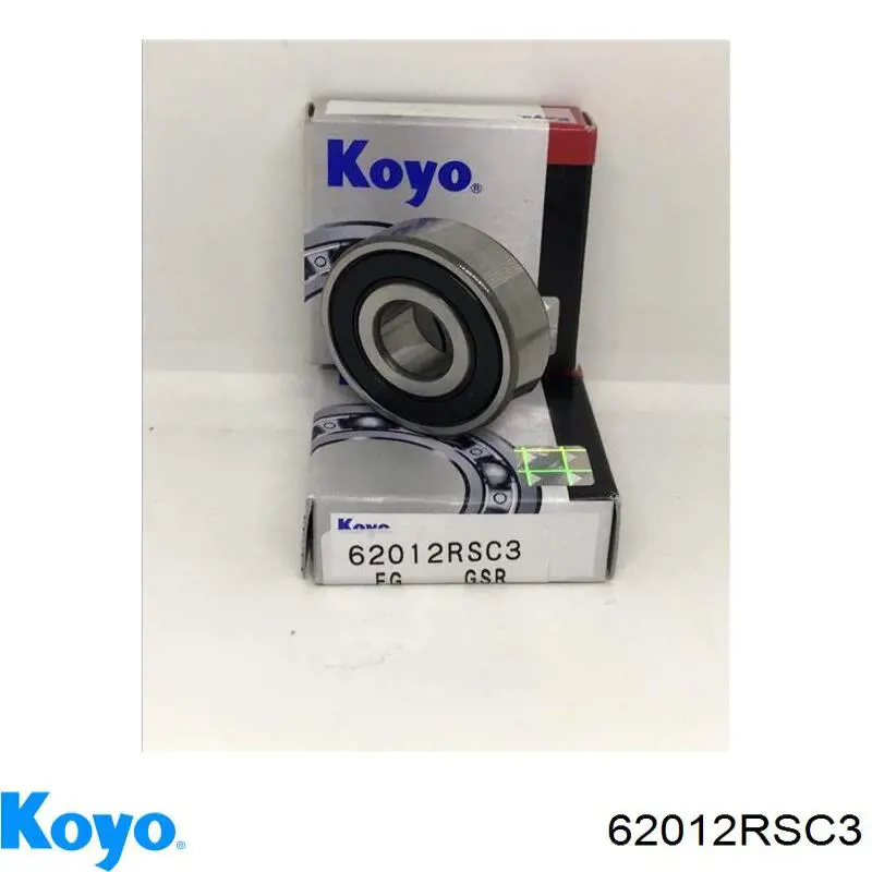 62012RSC3 Koyo підшипник генератора