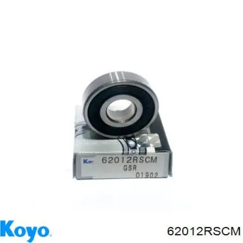 Підшипник генератора 62012RSCM Koyo