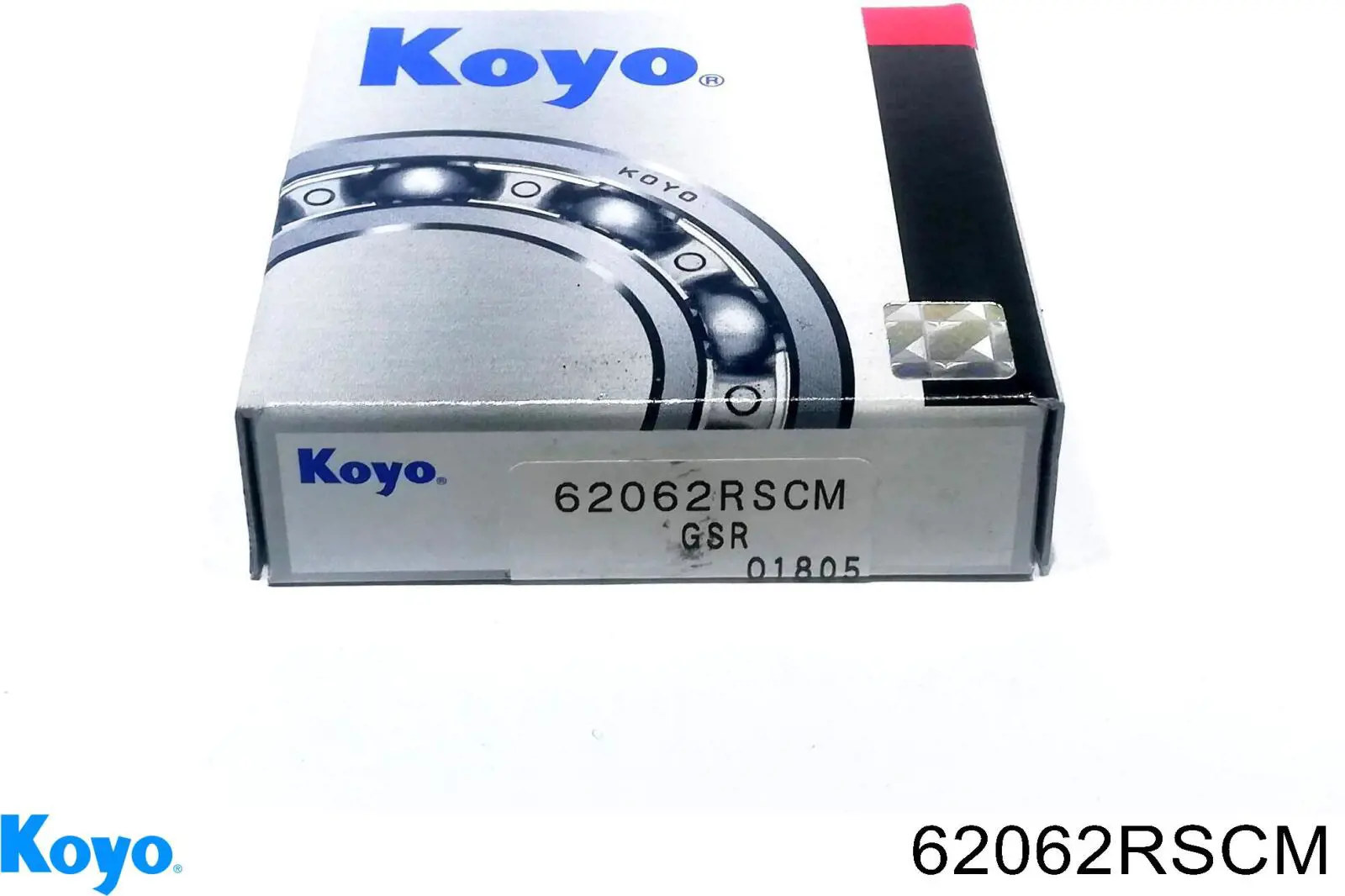 62062RSCM Koyo Підвісний підшипник передньої піввісі