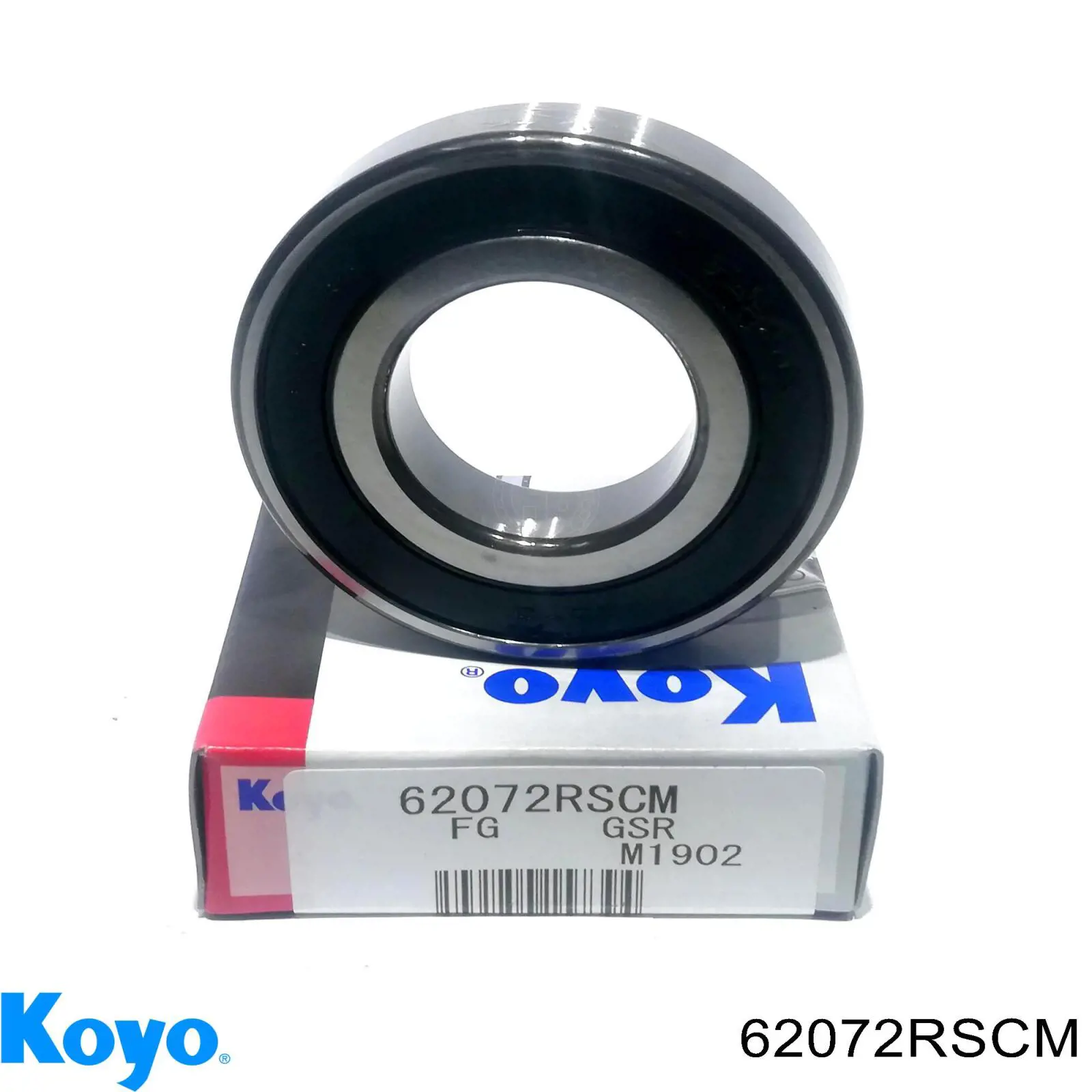Підшипник задньої ступиці 62072RSR FAG