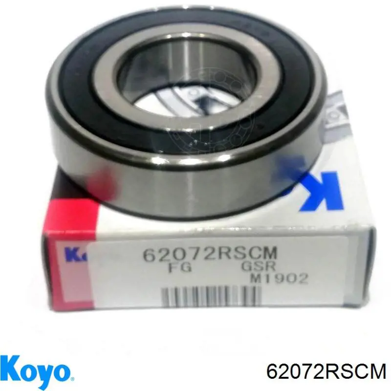 Підшипник задньої ступиці 62072RSCM Koyo