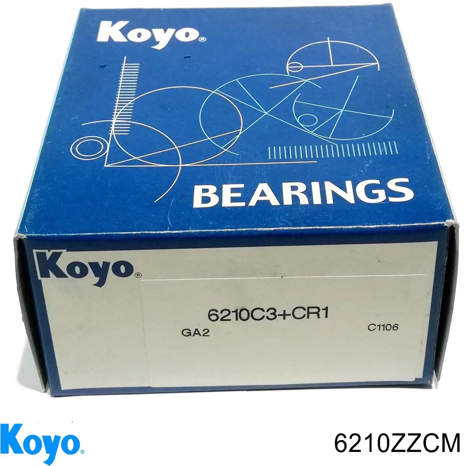 Купити 62102RS Timken Підшипник КПП