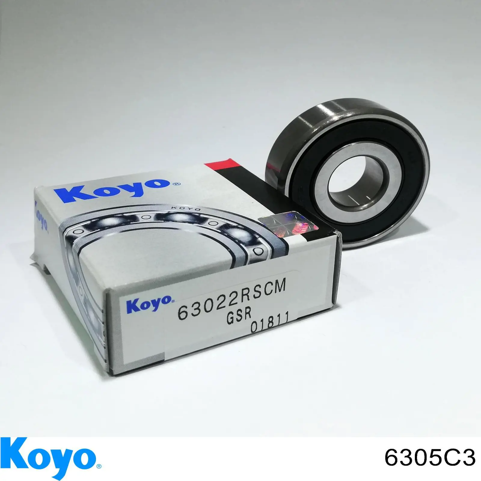 6305C3 Koyo підшипник первинного валу коробки