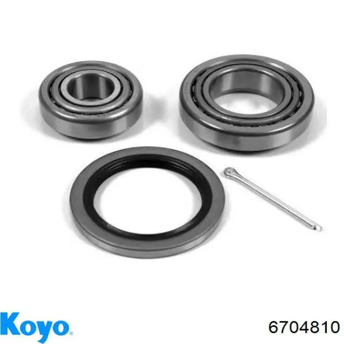 Підшипник ступиці передній, внутрішній Koyo LM6704810 ціна, від 6.31 USD