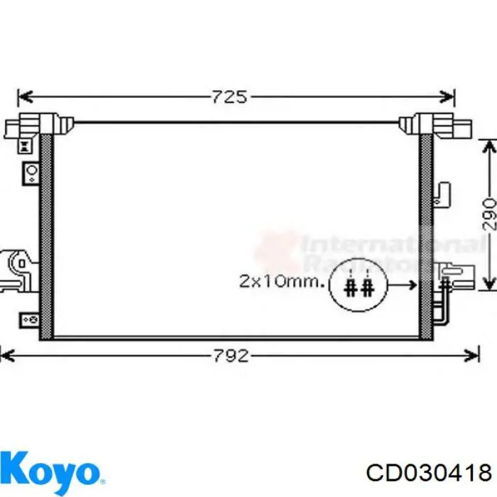 CD030418 Koyo Конденсатор