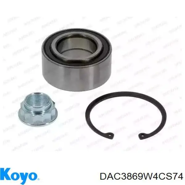 DAC3869W4CS74 Koyo Підшипник маточини передньої