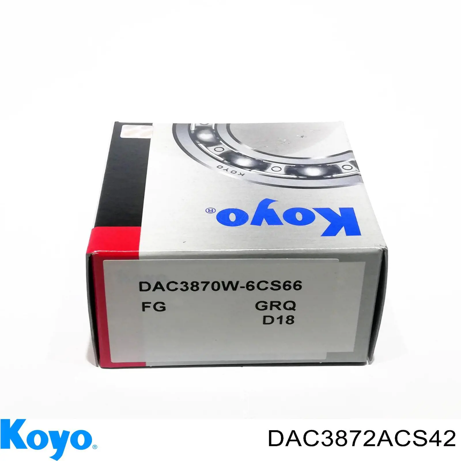 Комплект підшипник маточини передньої Koyo DAC3872ACS42 ціна, від 15.40 USD