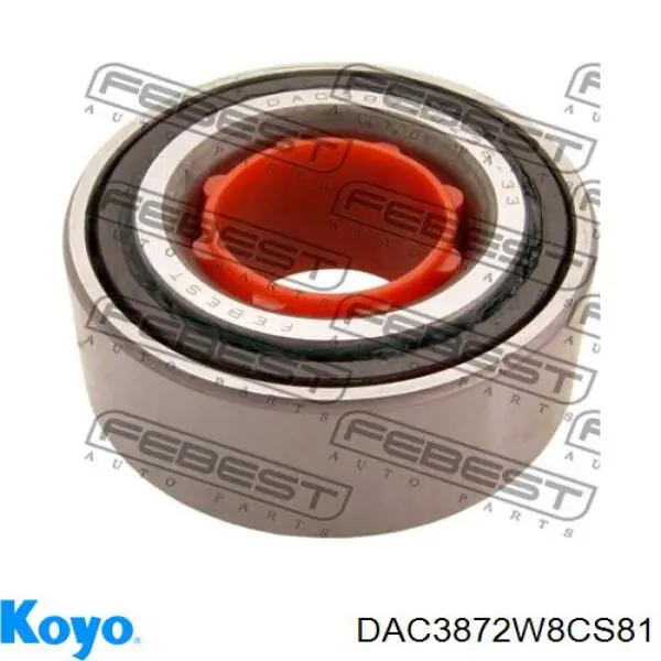 DAC3872W8CS81 Koyo Підшипник маточини передньої