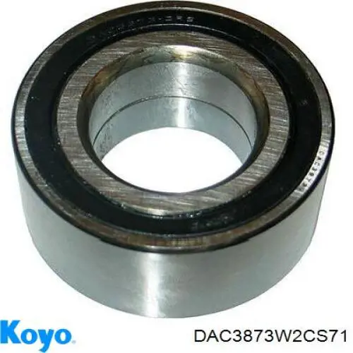 DAC3873W2CS71 Koyo Підшипник маточини передньої