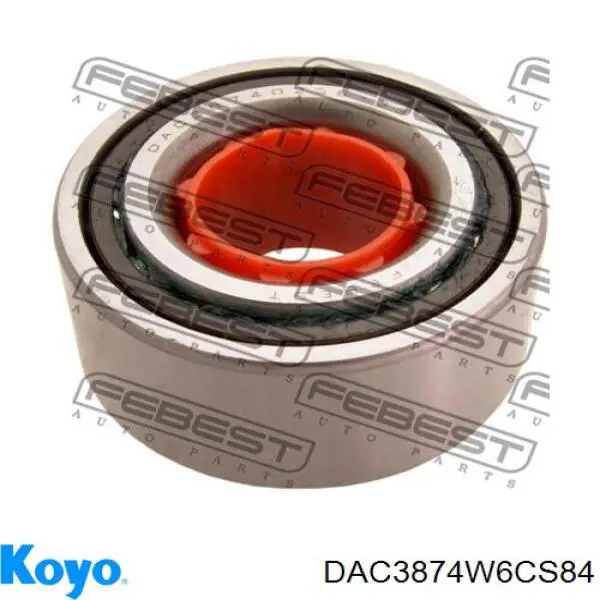 DAC3874W6CS84 Koyo Підшипник маточини передньої