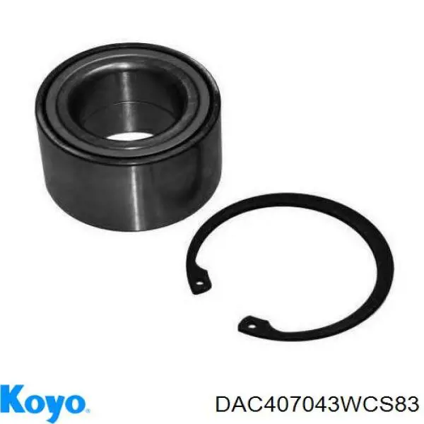 Підшипник маточини задньої Koyo DAC407043WCS83 ціна, від 20.98 USD