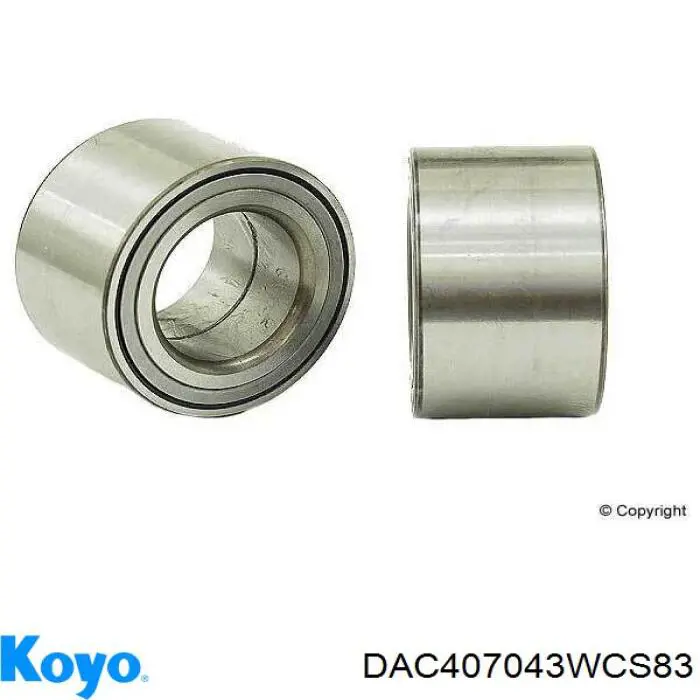 Купити DAC407043WCS83 Koyo Підшипник задньої ступиці