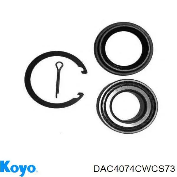 DAC4074CWCS73 Koyo Підшипник маточини передньої