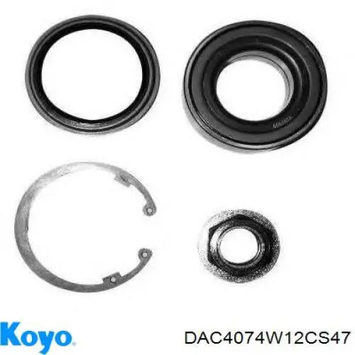 DAC4074W12CS47 Koyo Підшипник маточини передньої