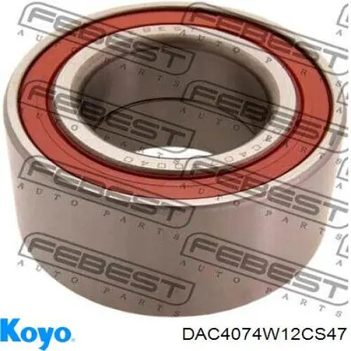 Купити DAC4074W12CS47 Koyo Підшипник ступиці передньої