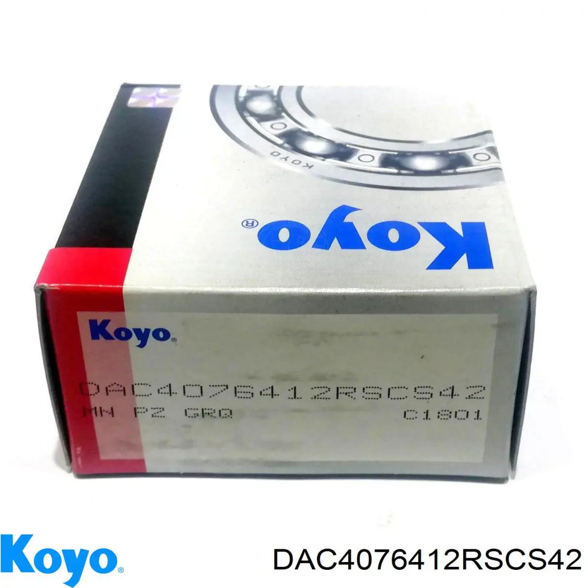 DAC4076412RSCS42 Koyo Підшипник маточини передньої