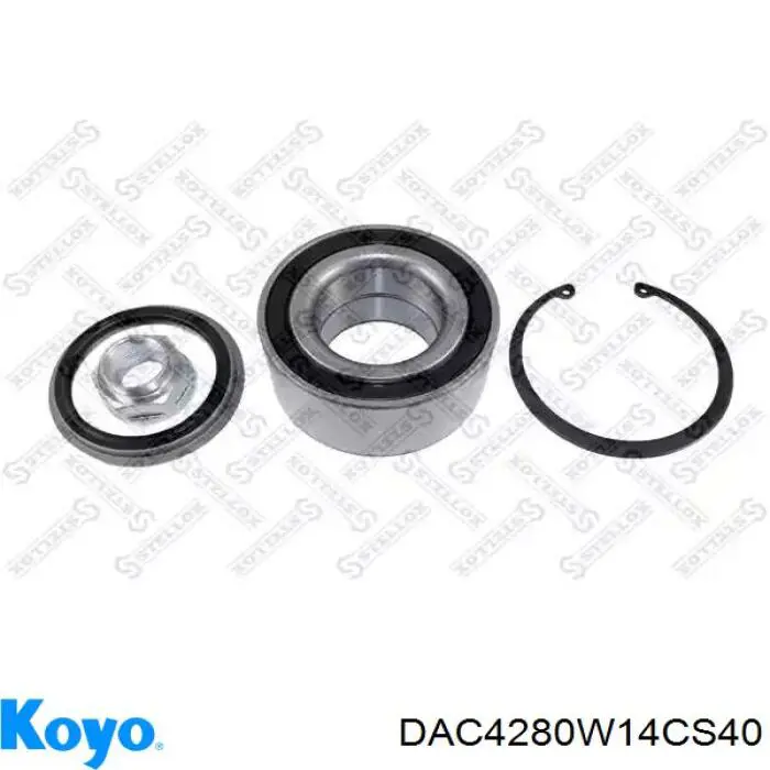 DAC4280W14CS40 Koyo Підшипник маточини передньої