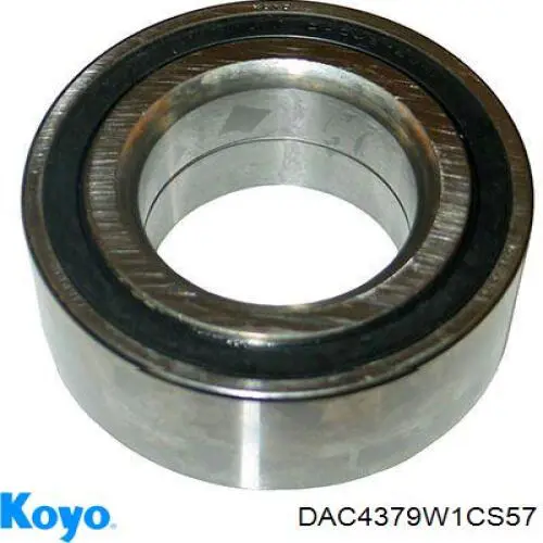 DAC4379W1CS57 Koyo Підшипник маточини передньої