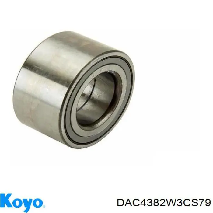 Комплект підшипник маточини передньої Koyo DAC4382W3CS79 ціна, від 30.09 USD