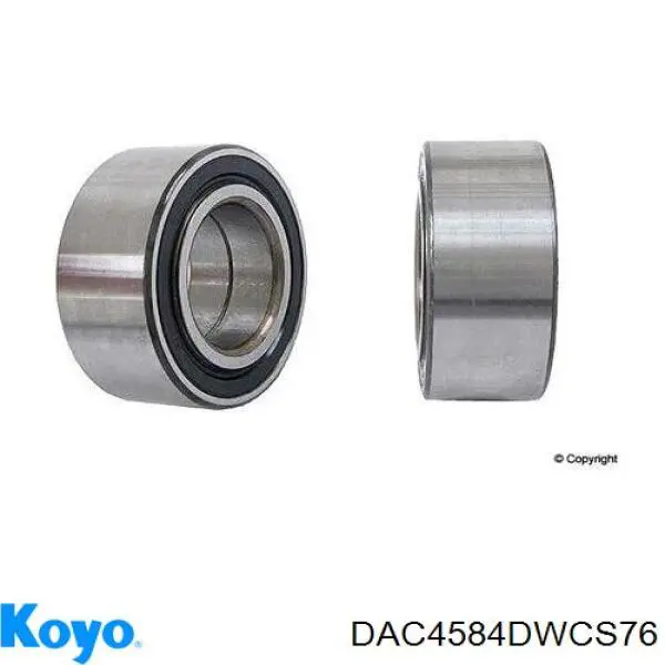 DAC4584DWCS76 Koyo Підшипник маточини передньої
