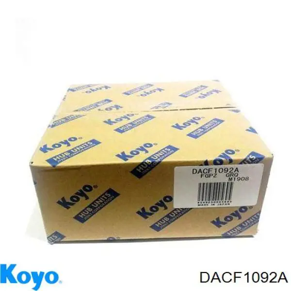 Купити DACF1092A Koyo Підшипник ступиці передньої