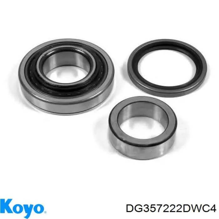 DG357222DWC4 Koyo Підшипник ступиці задньої