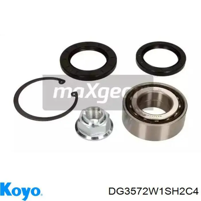 Купити DG3572W1SH2C4 Koyo Підшипник маточини задньої, зовнішній