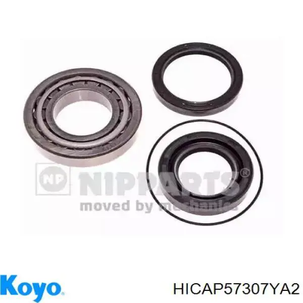 Підшипник маточини задньої Koyo HICAP57307YA2 ціна, від 19.31 USD