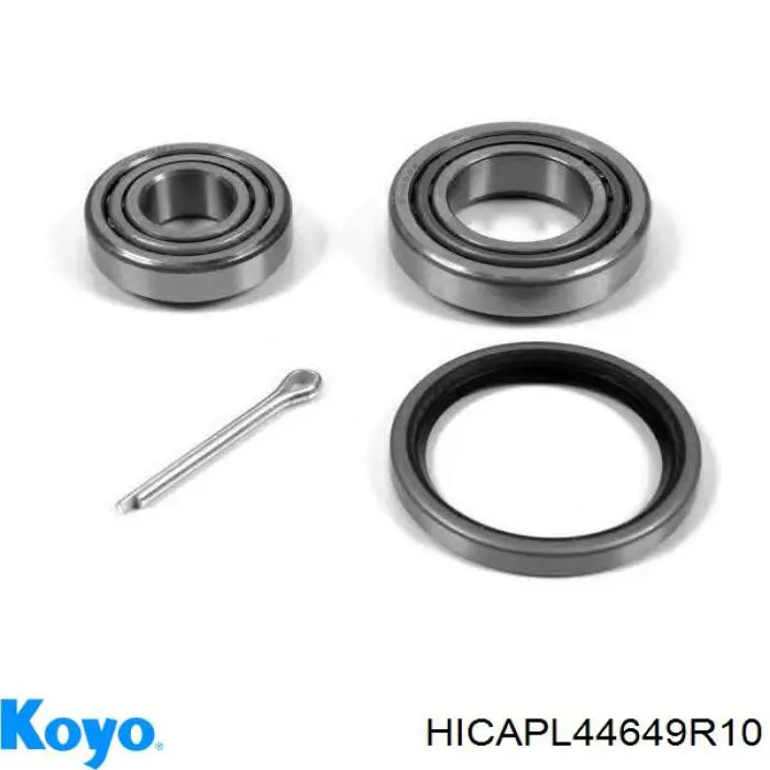 Підшипник маточини задньої, внутрішній HICAPL44649R10 Koyo