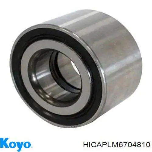 HICAPLM6704810 Koyo Підшипник ступиці передній, внутрішній