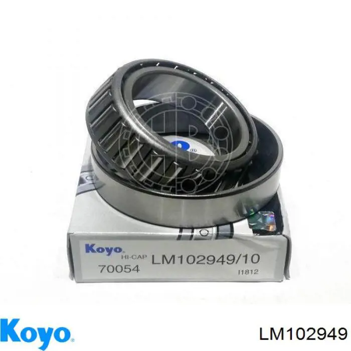 Купити LM102949 Koyo Підшипник ступиці передньої
