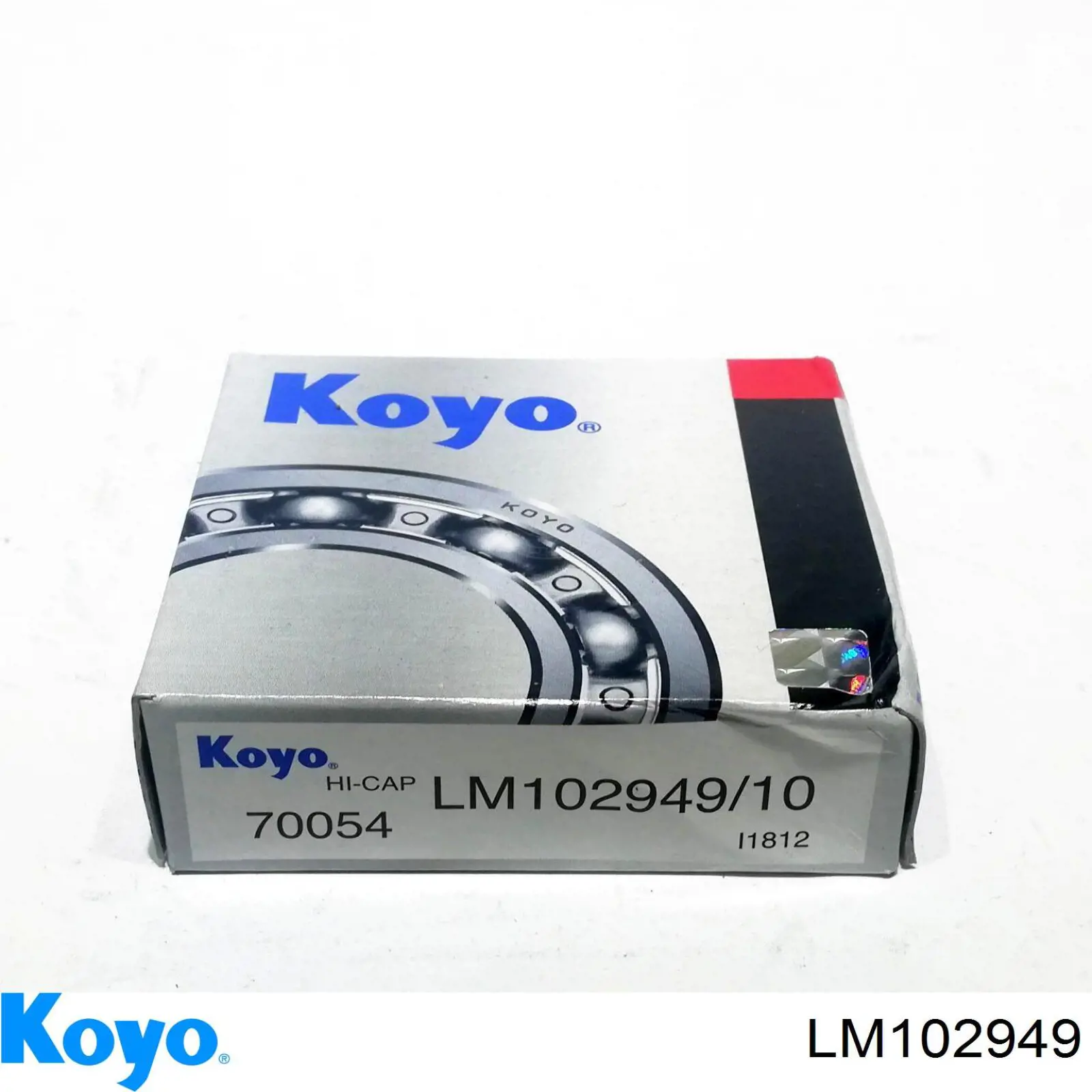 Підшипник маточини передньої LM102949 Koyo