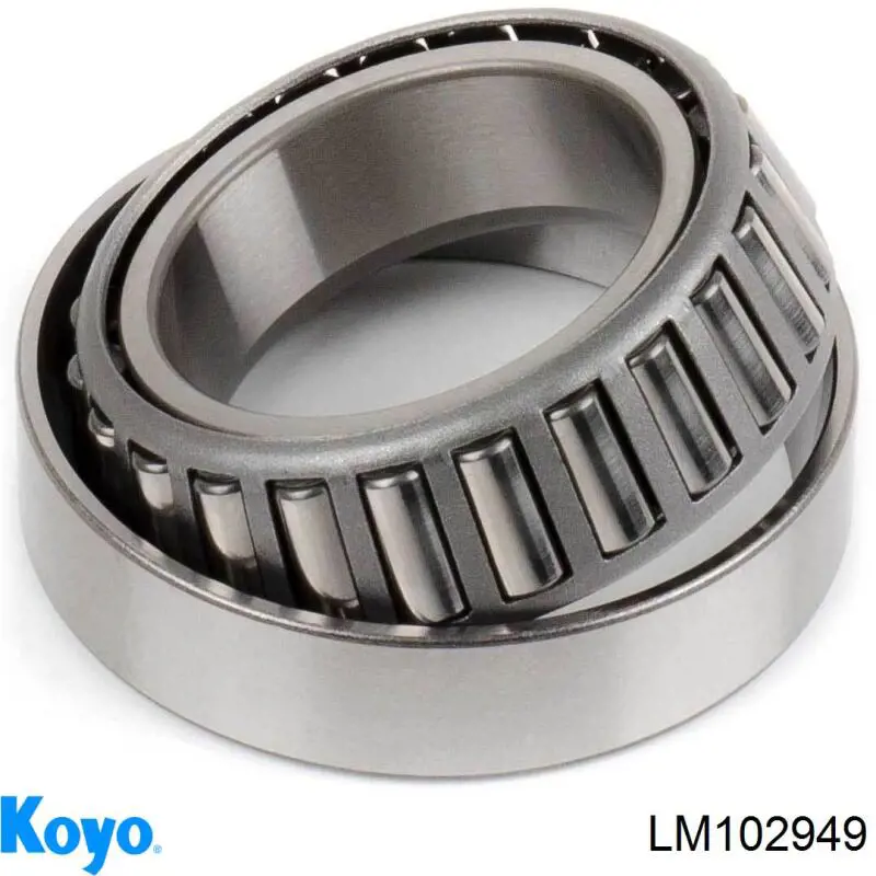 Комплект підшипник маточини передньої Koyo LM102949 ціна, від 19.00 USD