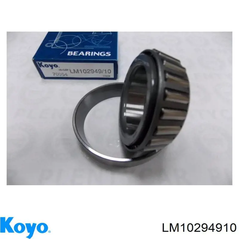 Підшипник маточини передньої, зовнішній Koyo LM10294910 ціна, від 12.57 USD