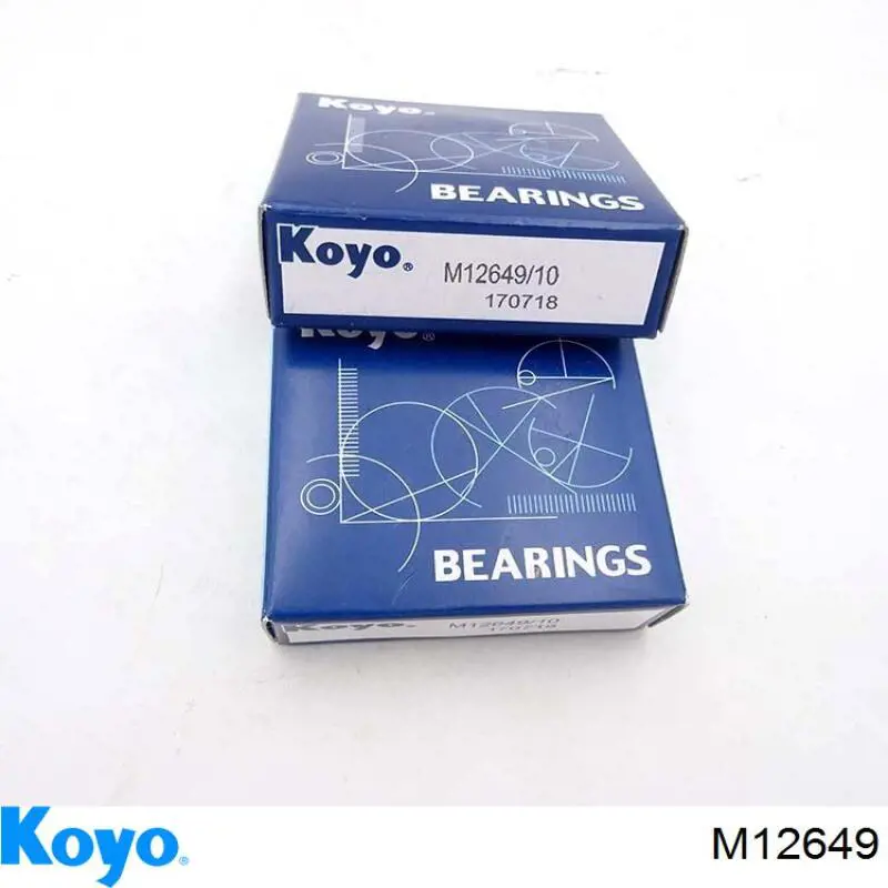 Підшипник маточини передньої, зовнішній Koyo 1264910 ціна, від 5.62 USD