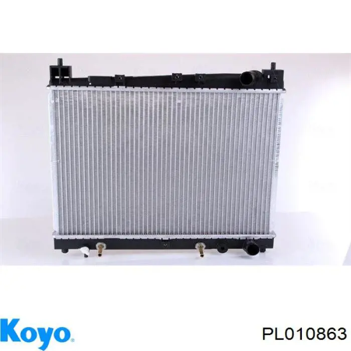 8103084 Polcar радіатор охолодження двигуна