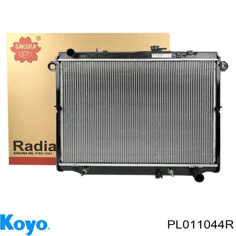 Купити PL011044R Koyo Радіатор двигуна