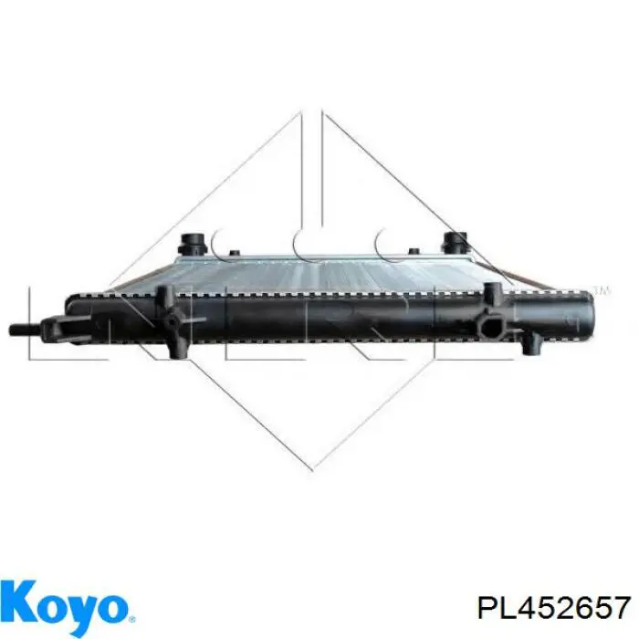 Радіатор охолодження Koyo PL452657