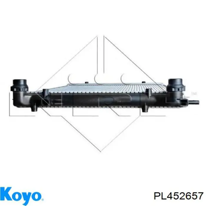 Радіатор основний Koyo PL452657 ціна, від 47.33 USD