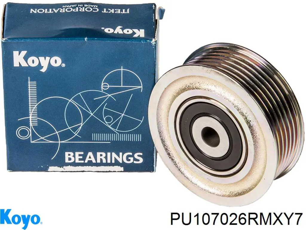 PU107026RMXY7 Koyo Ролик приводного ременя, паразитний