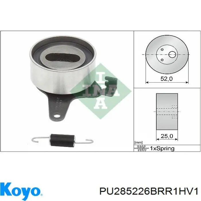 PU285226BRR1HV1 Koyo Ролик натягувач