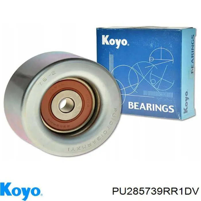 Ролик натягувача ременя ГРМ PU285739RR1DV Koyo