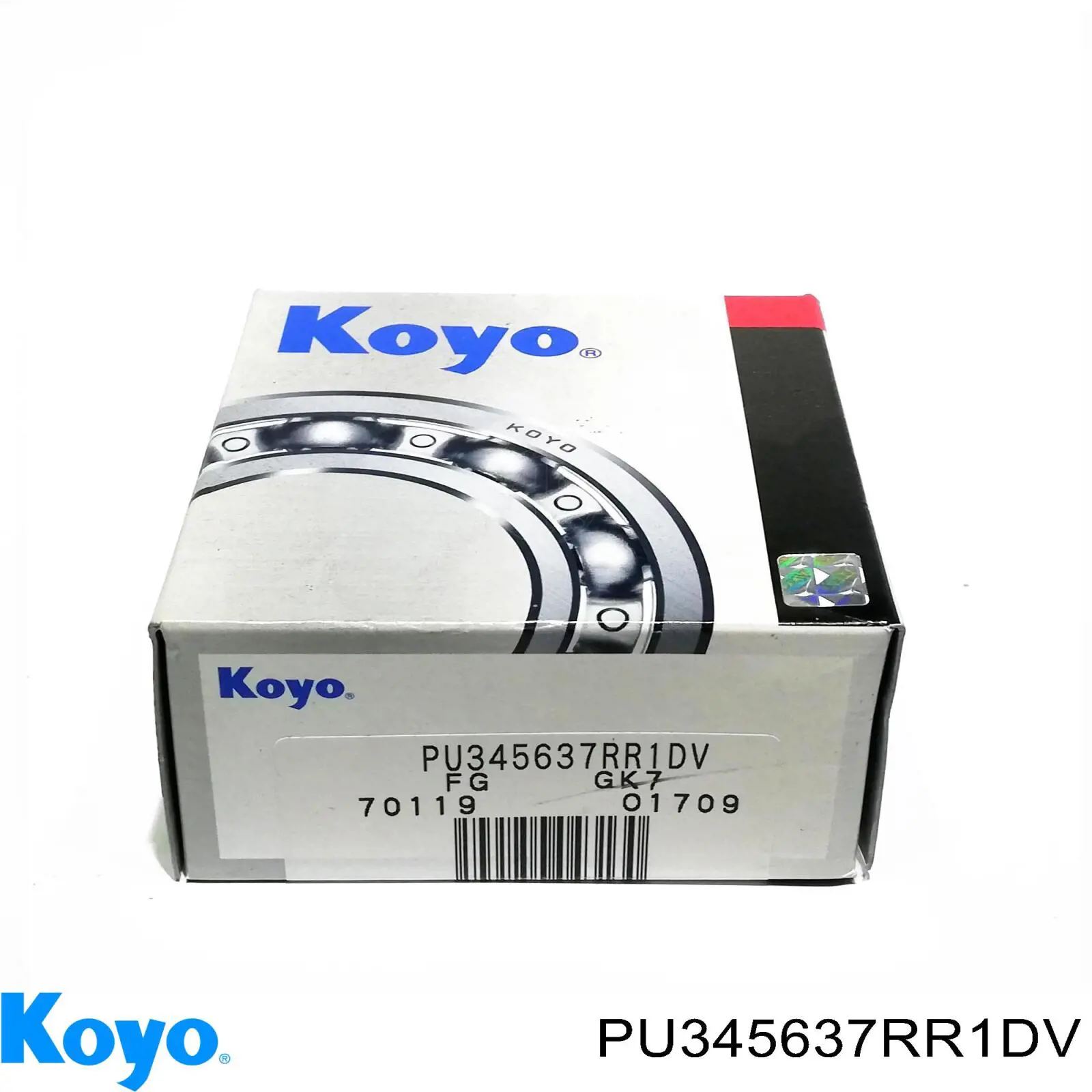 PU345637RR1DV Koyo ролик натягувача ременя грм