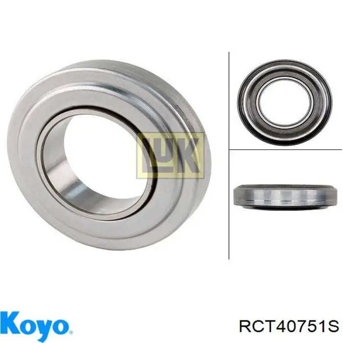 Вижимний підшипник Koyo RCT40751S ціна, від 10.17 USD